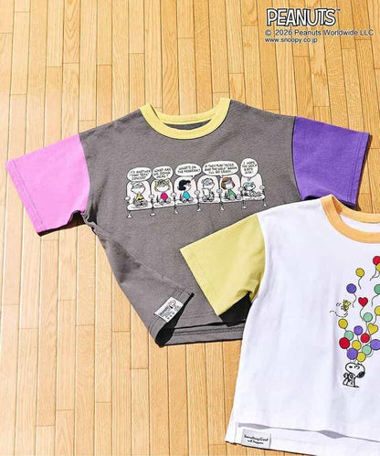 PEANUTS（花生漫畫） T恤 刺繡藝術款