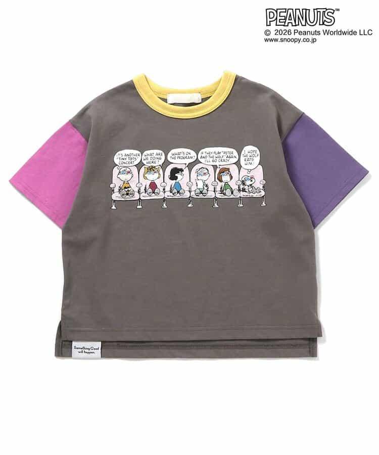 PEANUTS（花生漫畫） T恤 刺繡藝術款