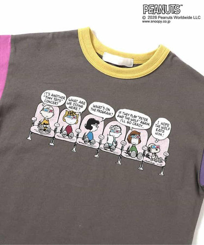 PEANUTS（花生漫畫） T恤 刺繡藝術款