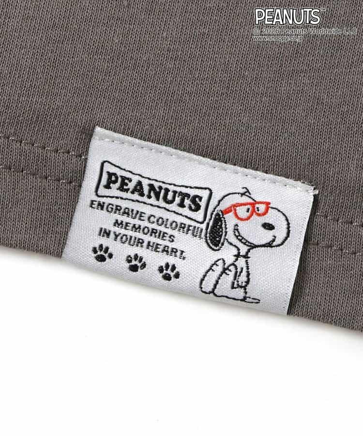 PEANUTS（花生漫畫） T恤 刺繡藝術款