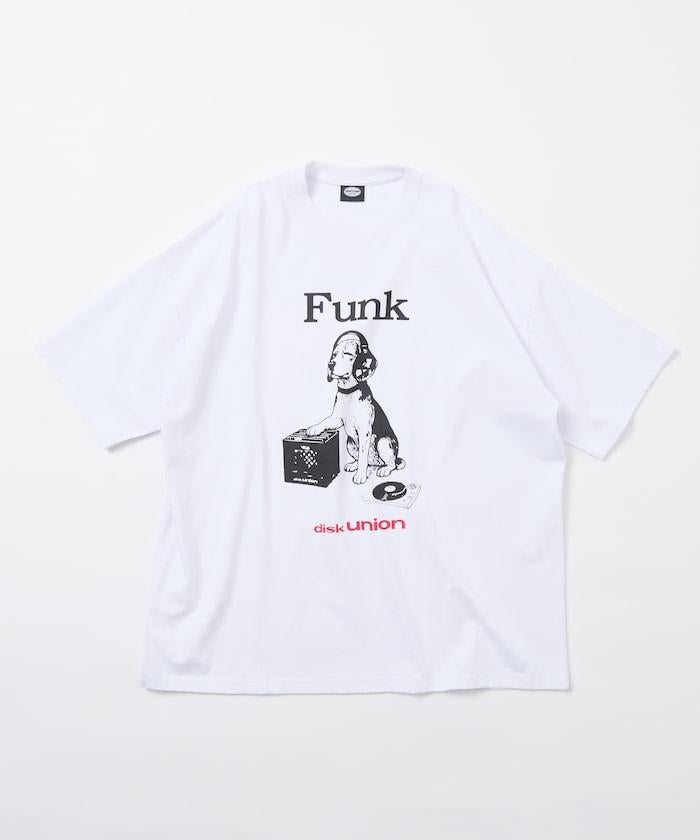 限定聯名 diskunion×FREAK'S STORE 寬鬆版型 比格犬印花 圓領 T恤