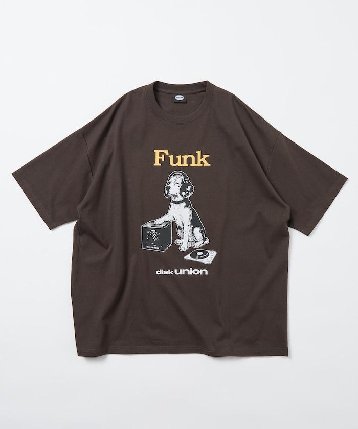 限定聯名 diskunion×FREAK'S STORE 寬鬆版型 比格犬印花 圓領 T恤