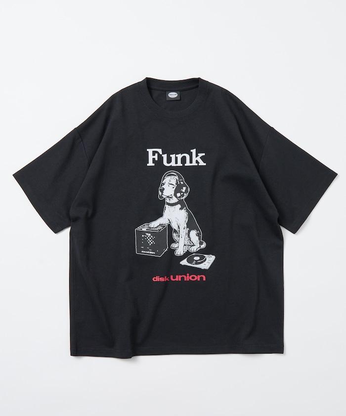 限定聯名 diskunion×FREAK'S STORE 寬鬆版型 比格犬印花 圓領 T恤