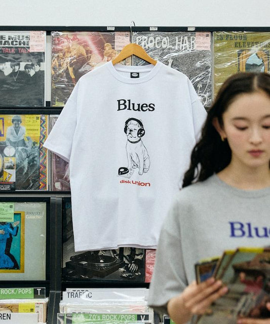 diskunion×FREAK'S STORE 聯名 寬鬆廓形 法鬥印花 圓領T恤