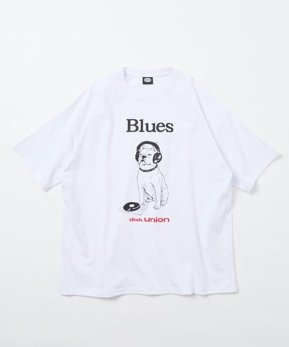 diskunion×FREAK'S STORE 聯名 寬鬆廓形 法鬥印花 圓領T恤