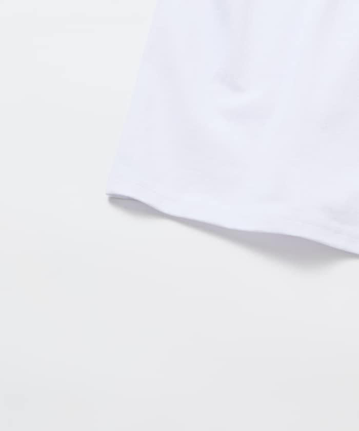 diskunion×FREAK'S STORE 聯名 寬鬆廓形 法鬥印花 圓領T恤