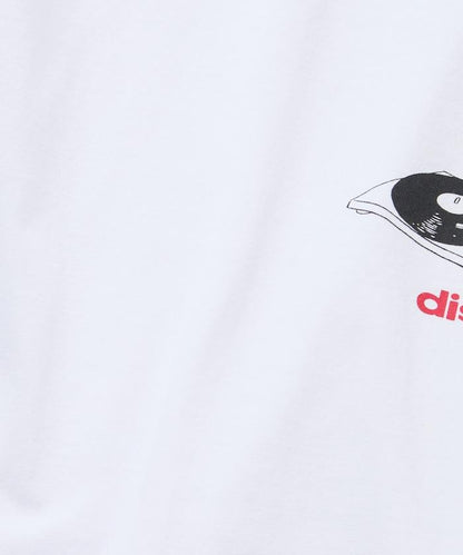 diskunion×FREAK'S STORE 聯名 寬鬆廓形 法鬥印花 圓領T恤