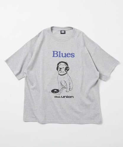 diskunion×FREAK'S STORE 聯名 寬鬆廓形 法鬥印花 圓領T恤