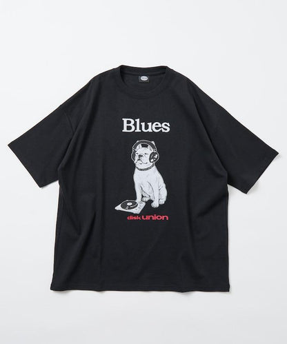 diskunion×FREAK'S STORE 聯名 寬鬆廓形 法鬥印花 圓領T恤