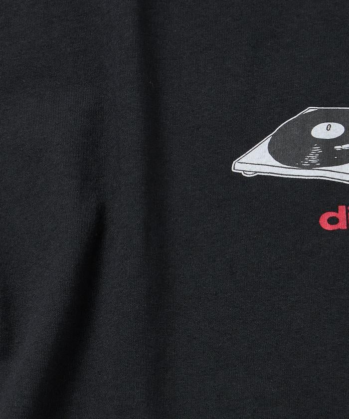 diskunion×FREAK'S STORE 聯名 寬鬆廓形 法鬥印花 圓領T恤