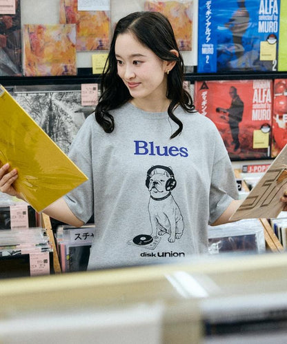 diskunion×FREAK'S STORE 聯名 寬鬆廓形 法鬥印花 圓領T恤