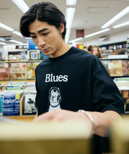 diskunion×FREAK'S STORE 聯名 寬鬆廓形 法鬥印花 圓領T恤