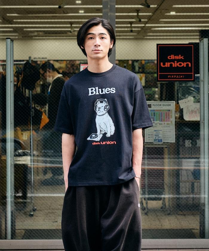 diskunion×FREAK'S STORE 聯名 寬鬆廓形 法鬥印花 圓領T恤