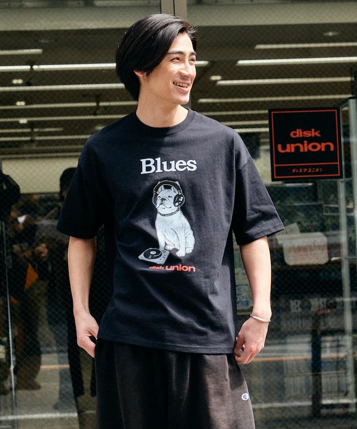 diskunion×FREAK'S STORE 聯名 寬鬆廓形 法鬥印花 圓領T恤