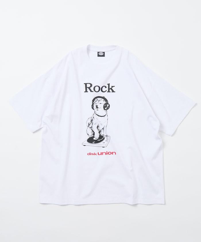 diskunion×FREAK'S STORE  寬鬆廓形 柴犬印花 圓領T恤