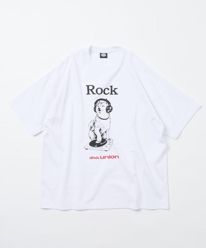 diskunion×FREAK'S STORE  寬鬆廓形 柴犬印花 圓領T恤