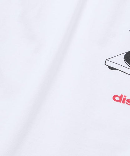 diskunion×FREAK'S STORE  寬鬆廓形 柴犬印花 圓領T恤