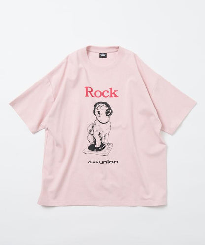 diskunion×FREAK'S STORE  寬鬆廓形 柴犬印花 圓領T恤