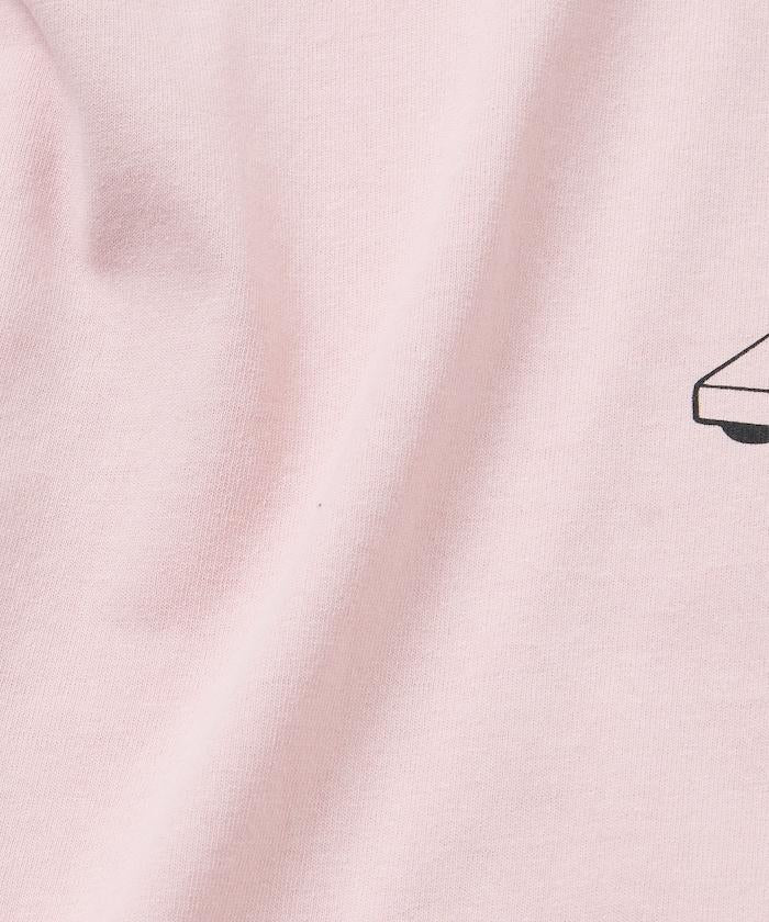 diskunion×FREAK'S STORE  寬鬆廓形 柴犬印花 圓領T恤