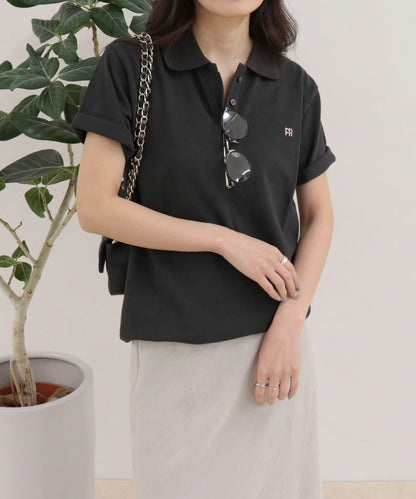 FR刺繡棉質Polo衫