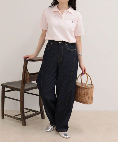 FR刺繡棉質Polo衫