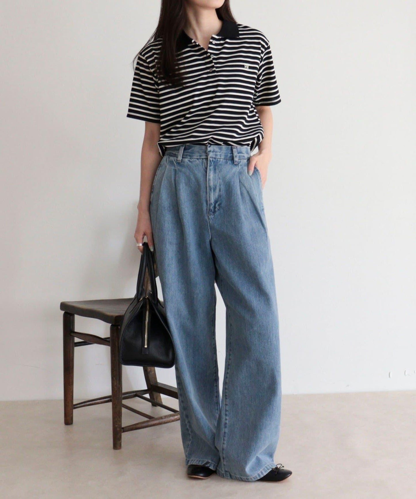 FR刺繡棉質Polo衫