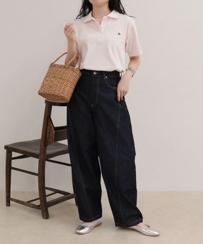 FR刺繡棉質Polo衫