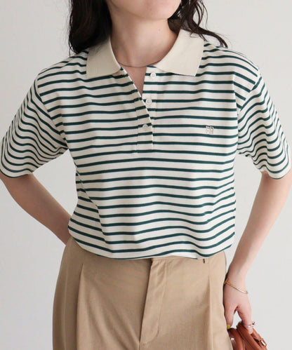 FR刺繡棉質Polo衫