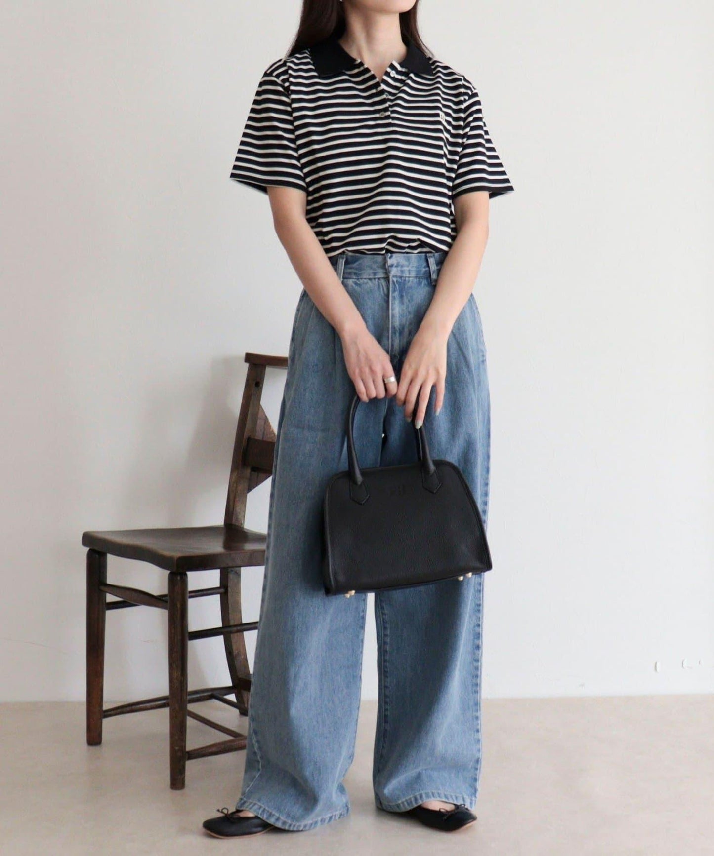FR刺繡棉質Polo衫
