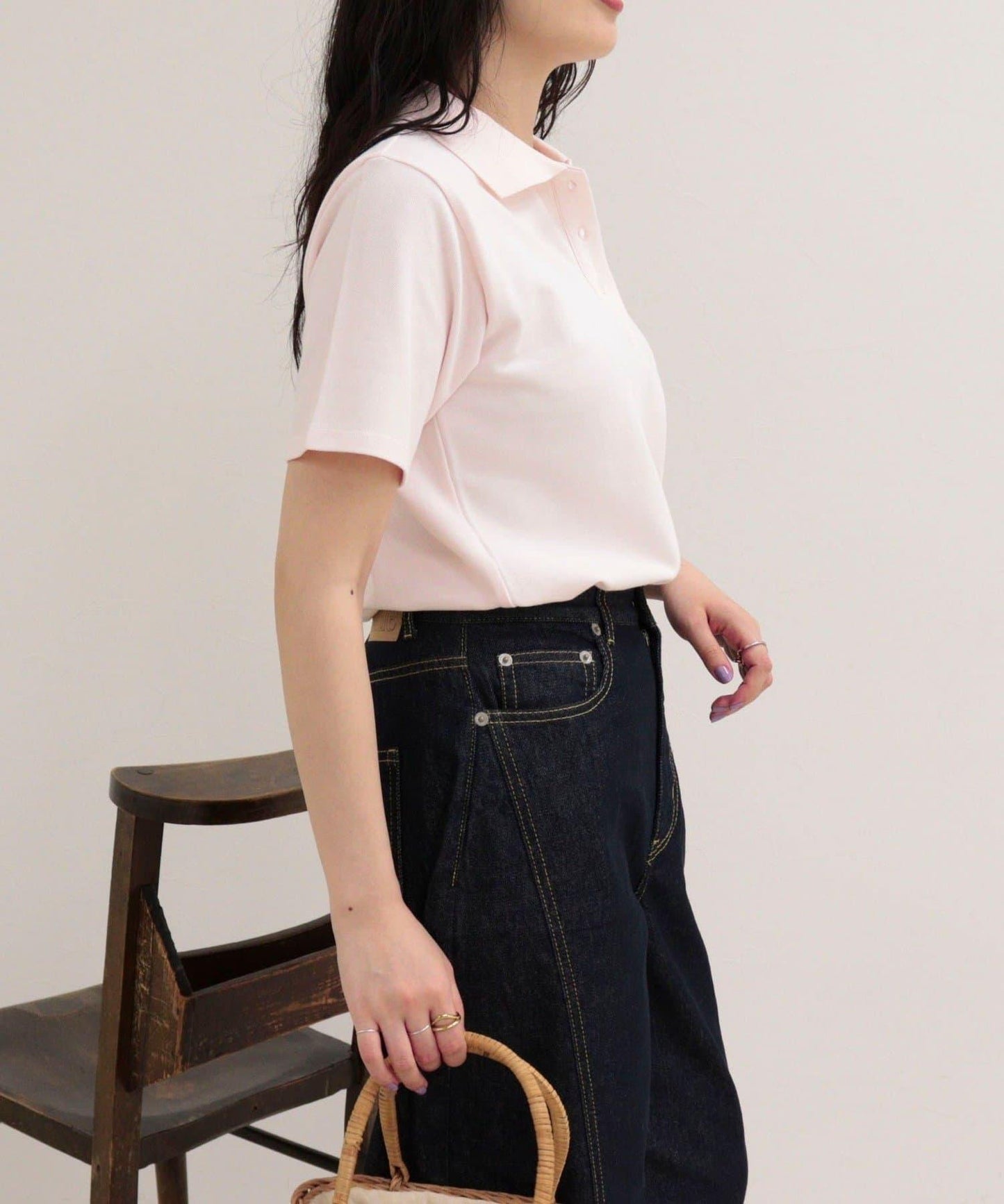 FR刺繡棉質Polo衫