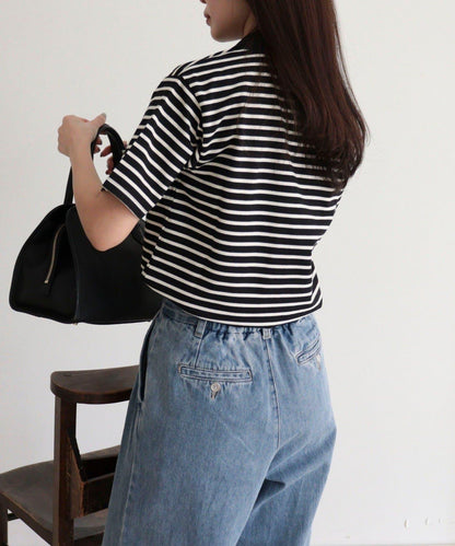 FR刺繡棉質Polo衫
