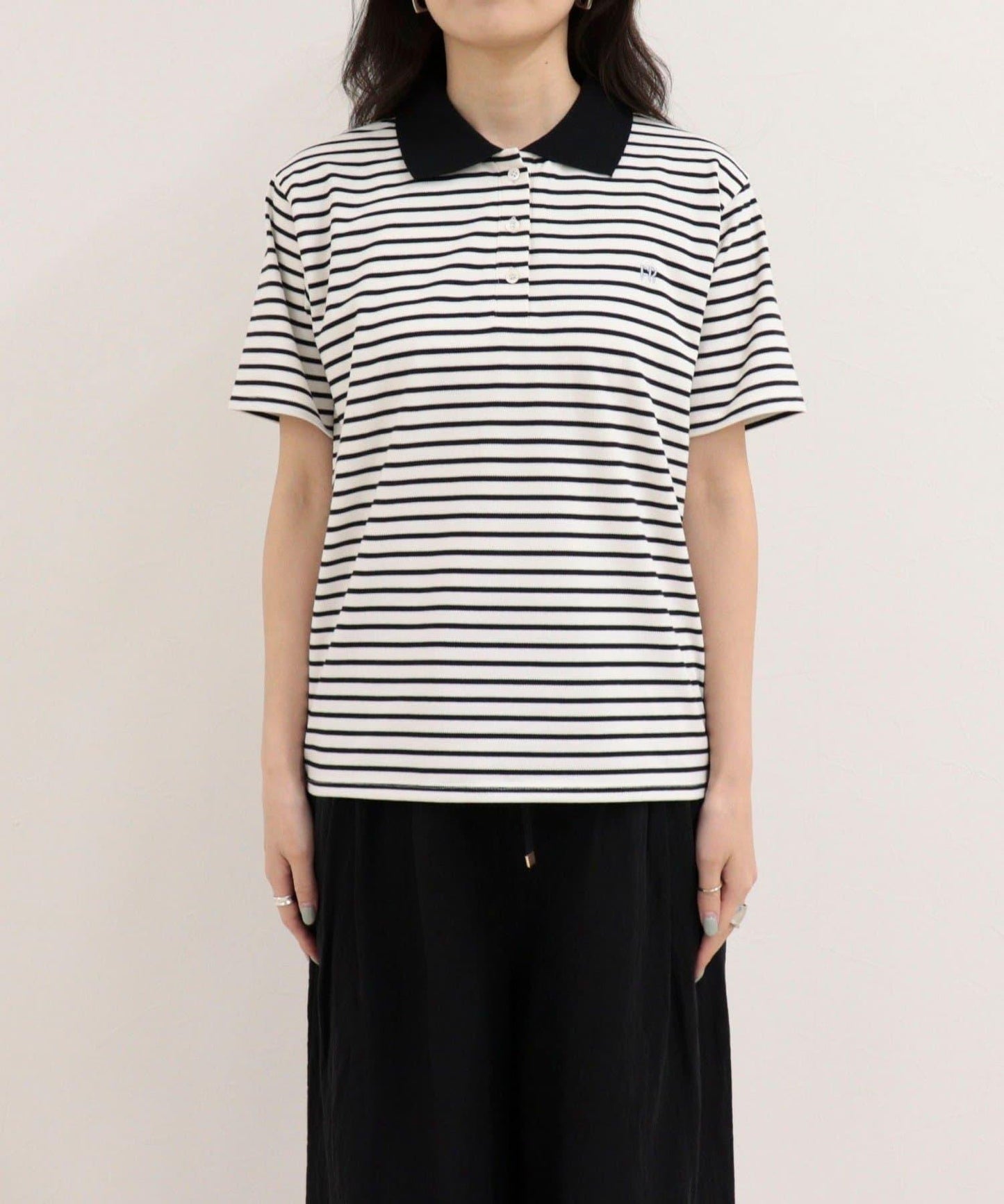 FR刺繡棉質Polo衫
