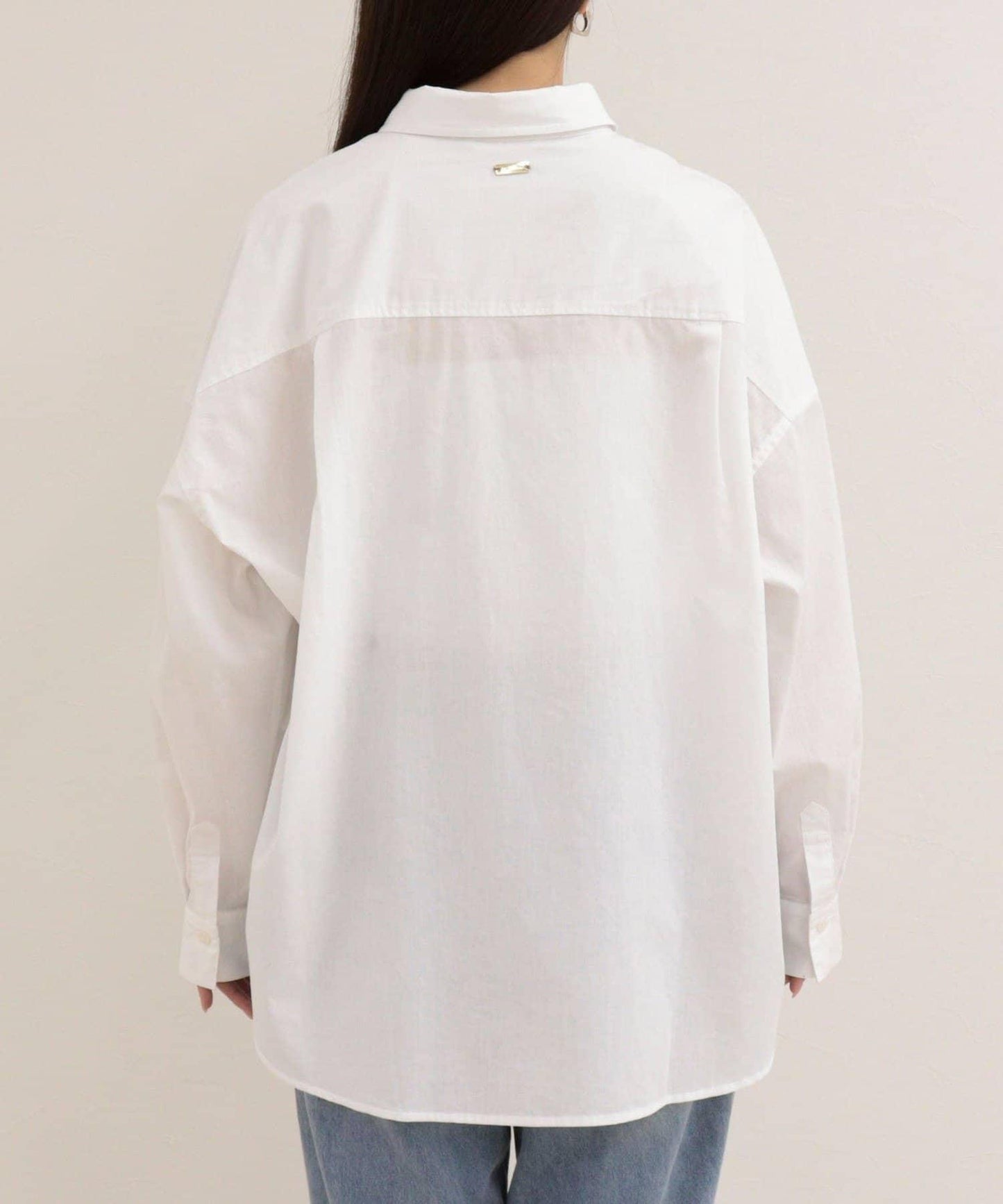 汗漬減輕處理 COTTON 寬鬆設計 外搭襯衫