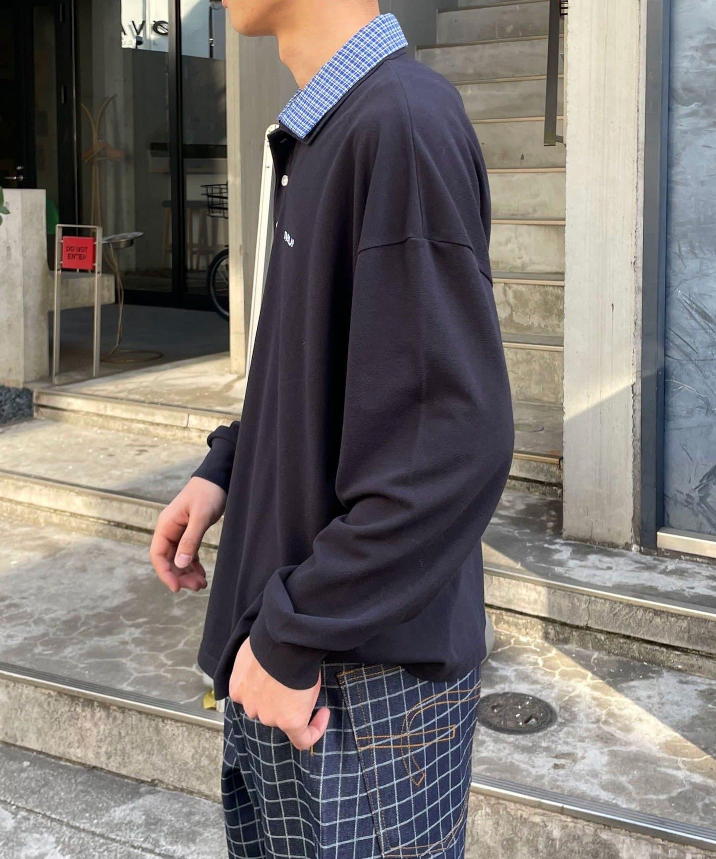 Ciaopanic 分層領鹿子紋POLO衫