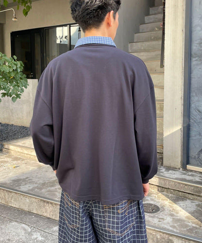 Ciaopanic 分層領鹿子紋POLO衫