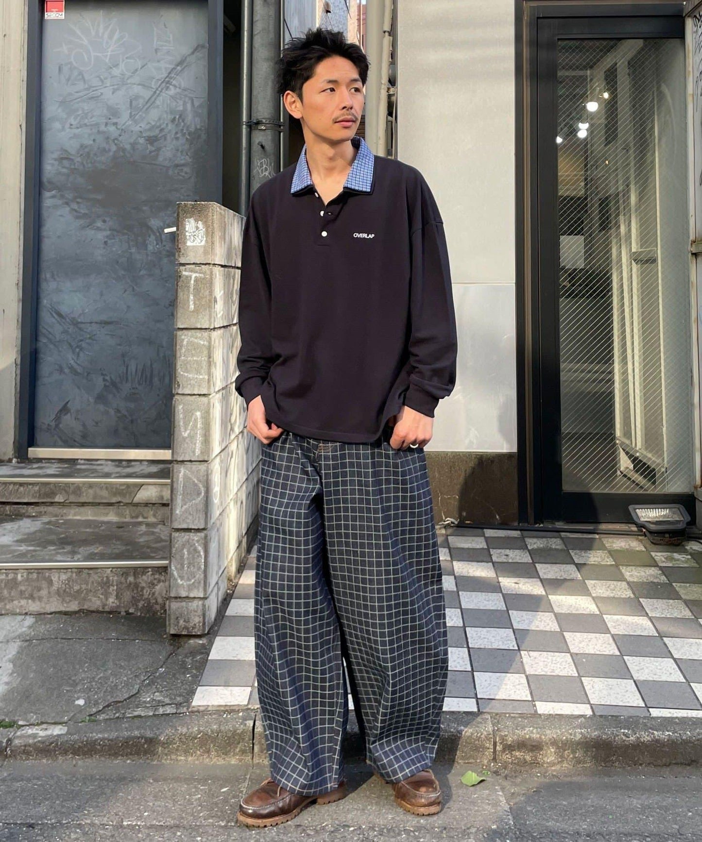 Ciaopanic 分層領鹿子紋POLO衫