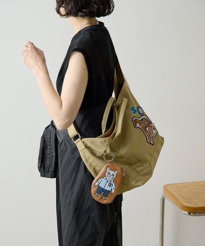 sampo×ear 聯名 聚酯帆布 A4尺寸托特包