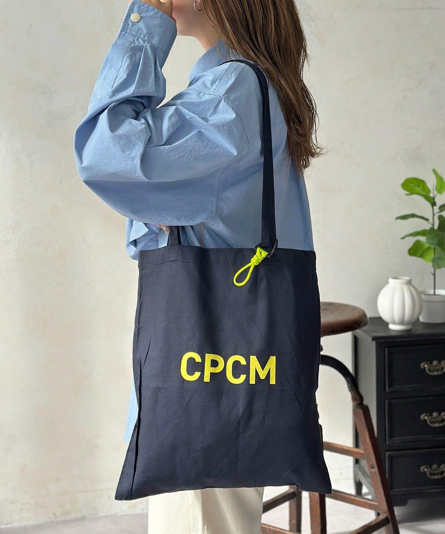 CPCM Logo圖案托特包
