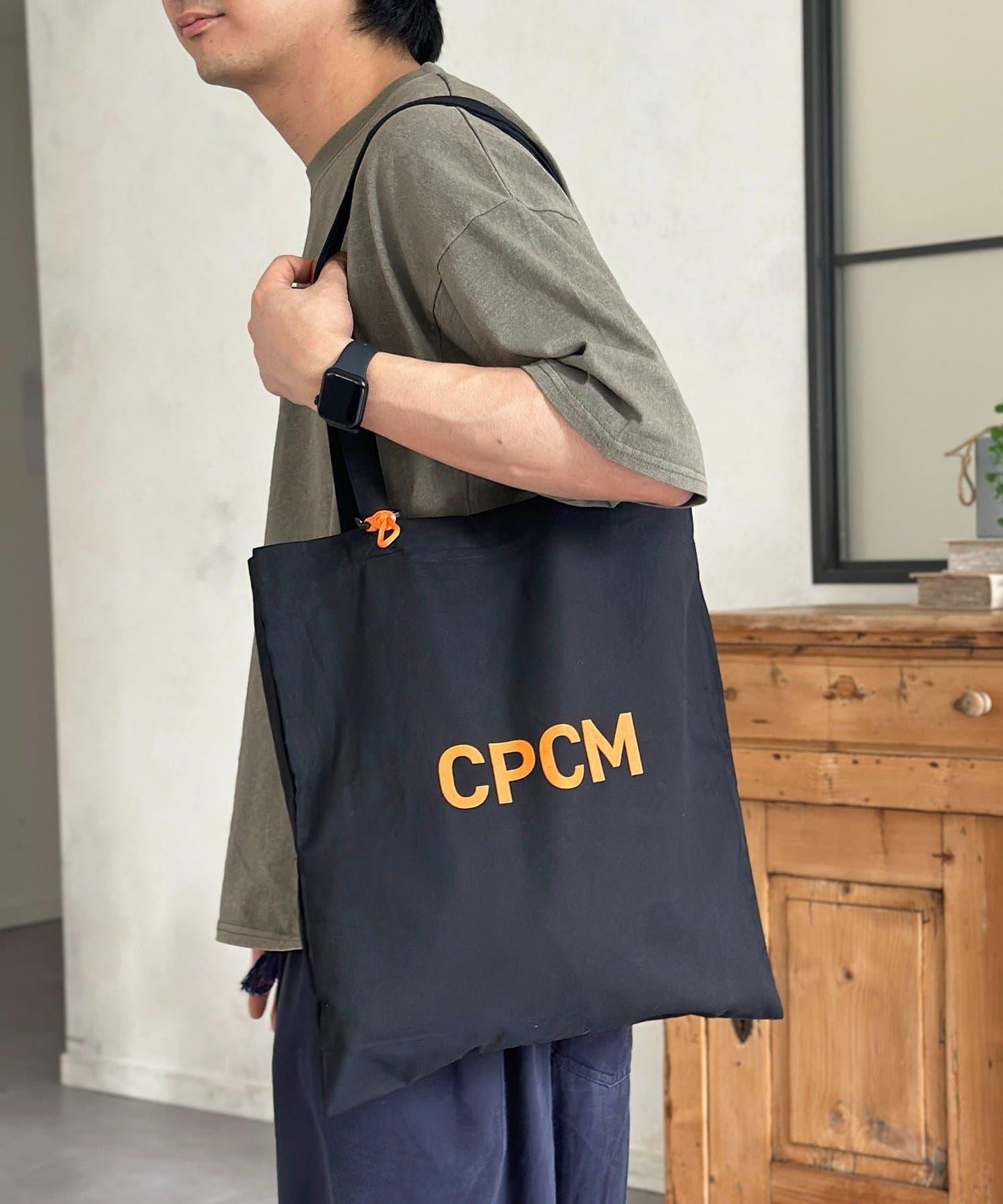 CPCM Logo圖案托特包