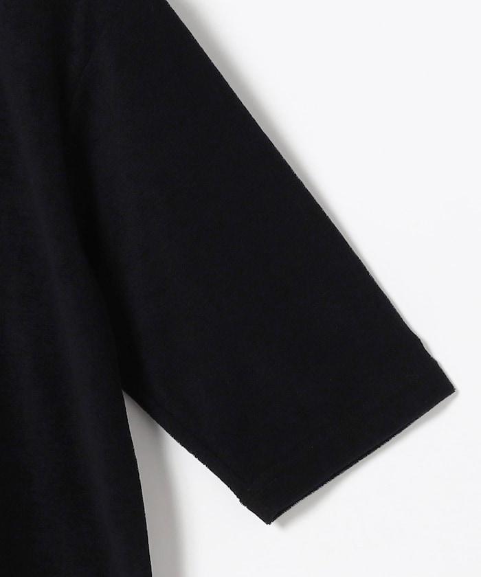 PILE HALF SLEEVE CARDIGAN