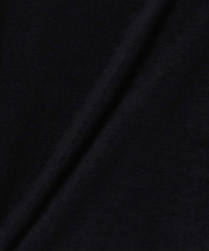 PILE HALF SLEEVE CARDIGAN