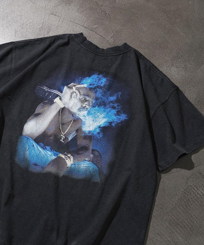 【EXCLUSIVE】 2pac S/S Tee 背面印花 T恤