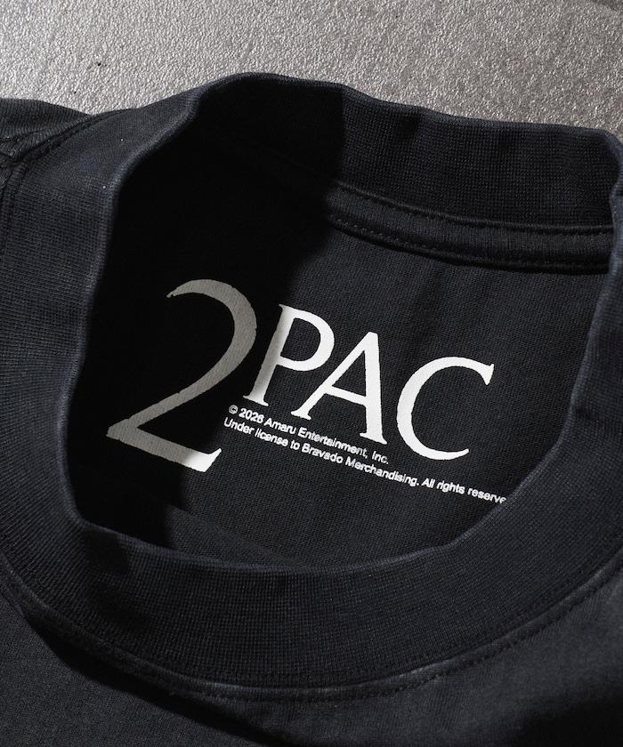 【EXCLUSIVE】 2pac S/S Tee 背面印花 T恤