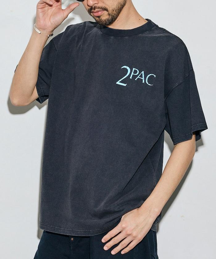 【EXCLUSIVE】 2pac S/S Tee 背面印花 T恤