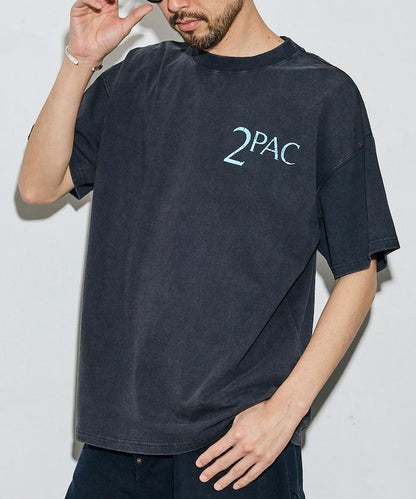【EXCLUSIVE】 2pac S/S Tee 背面印花 T恤