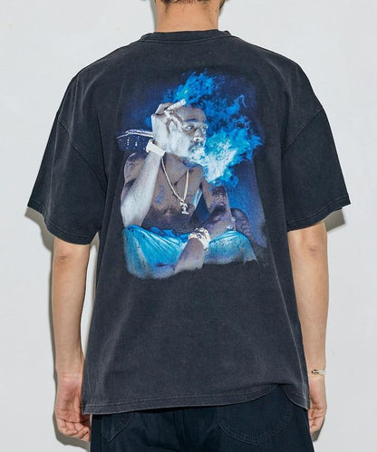 【EXCLUSIVE】 2pac S/S Tee 背面印花 T恤