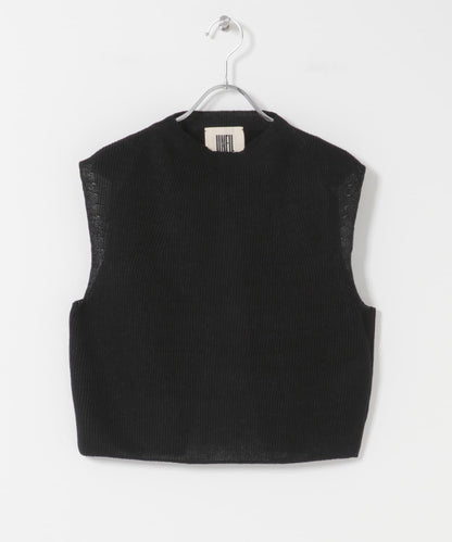 unfil FRENCH LINEN KNIT 背心
