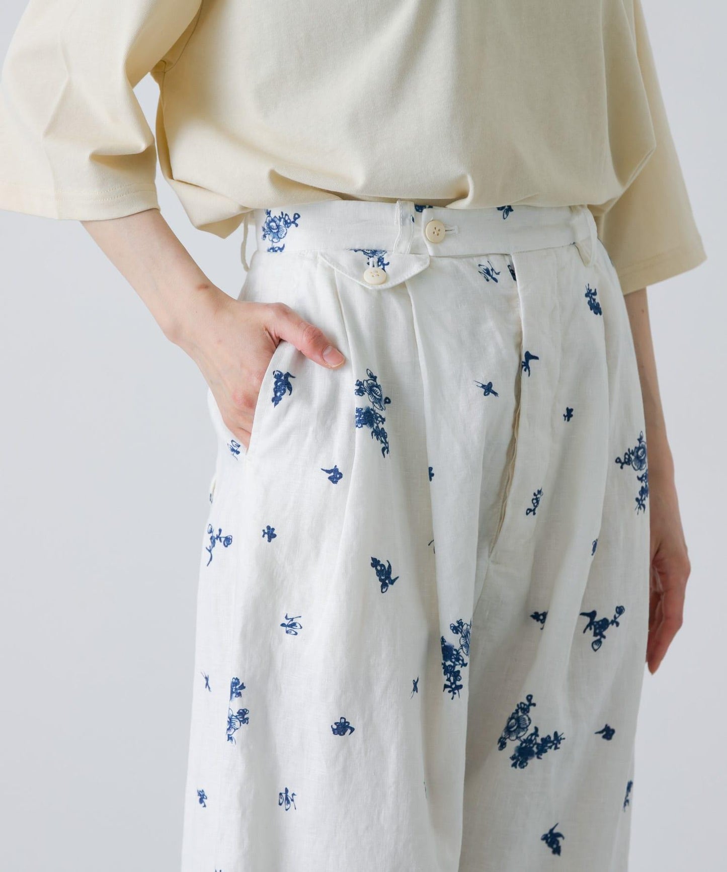 闊腿 quitan WIDE CRICKET TROUSERS 長褲