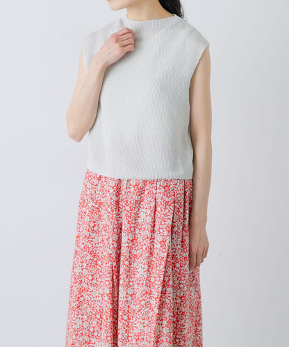 unfil FRENCH LINEN KNIT 背心