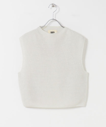 unfil FRENCH LINEN KNIT 背心